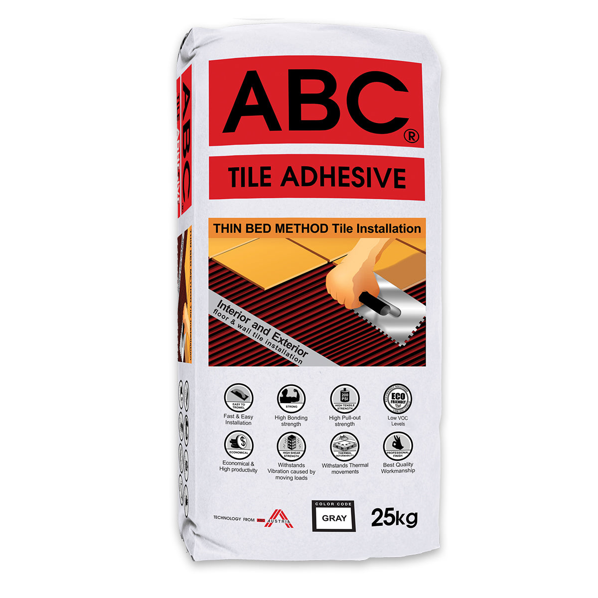 ABC Regular Tile Adhesive - Original