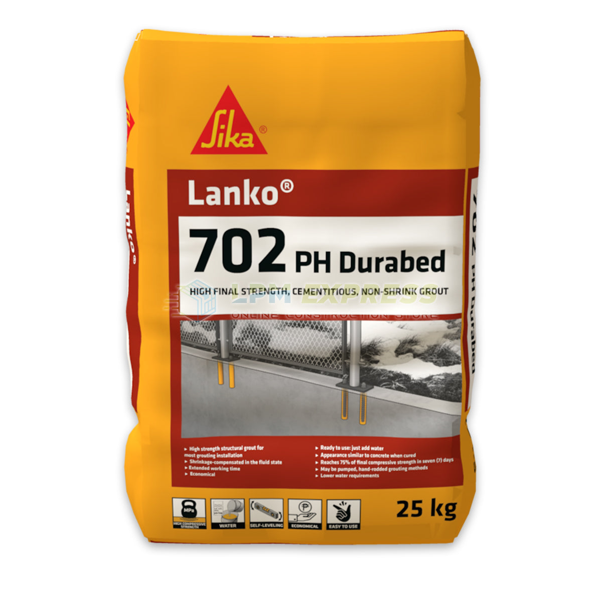 Lanko 702 PH Durabed 西卡