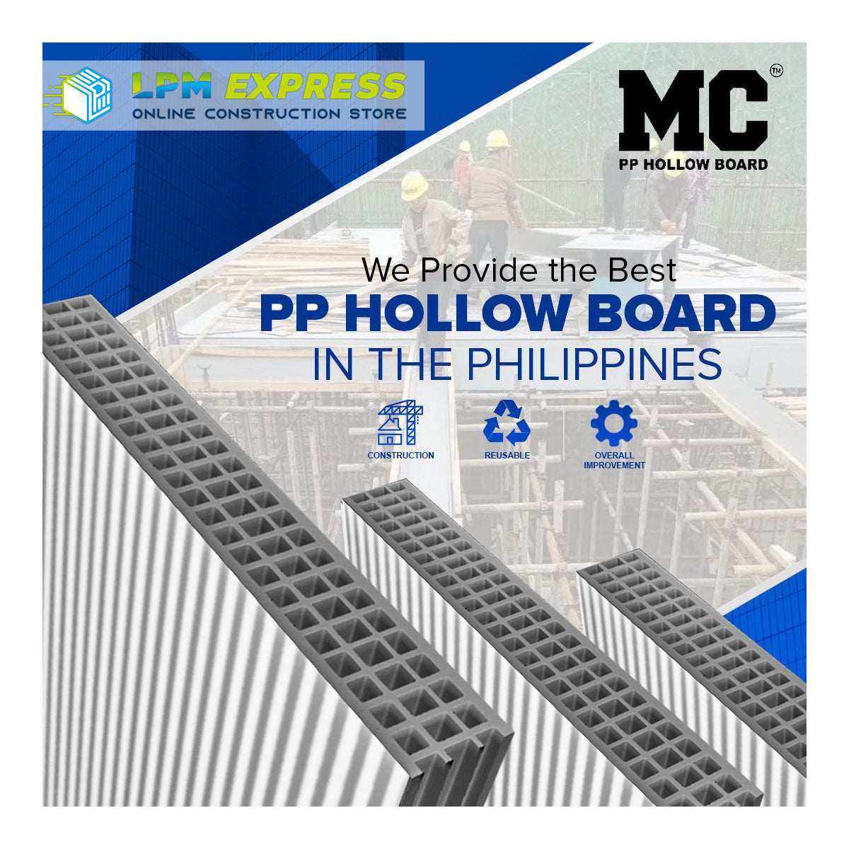 PP Hollow Board for formworks