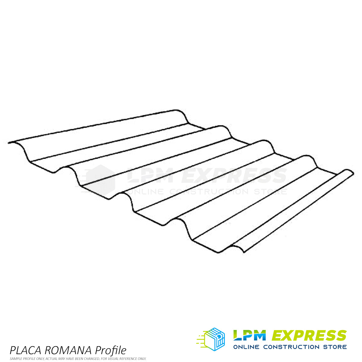 Placa Romana Roofing Tile