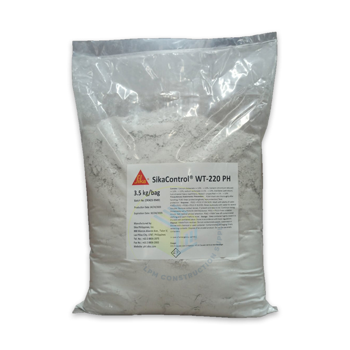 SikaControl WT-220 PH - Crystalline Waterproofing Concrete Admixture 西卡