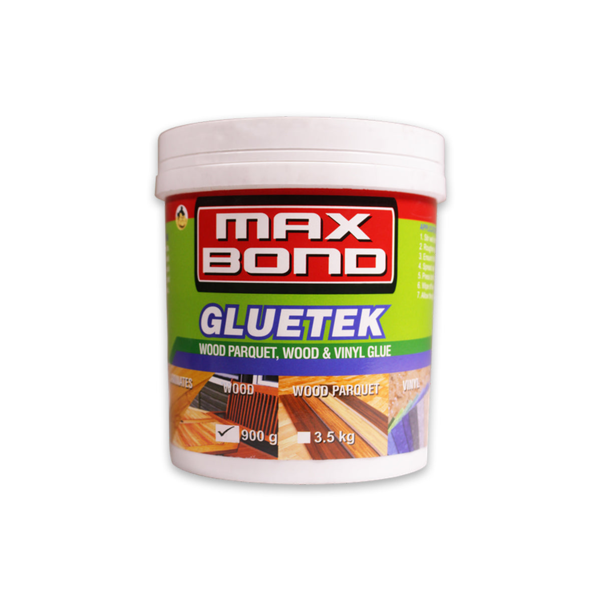 Gluetek Wood Parquet, Wood and Vinyl Glue