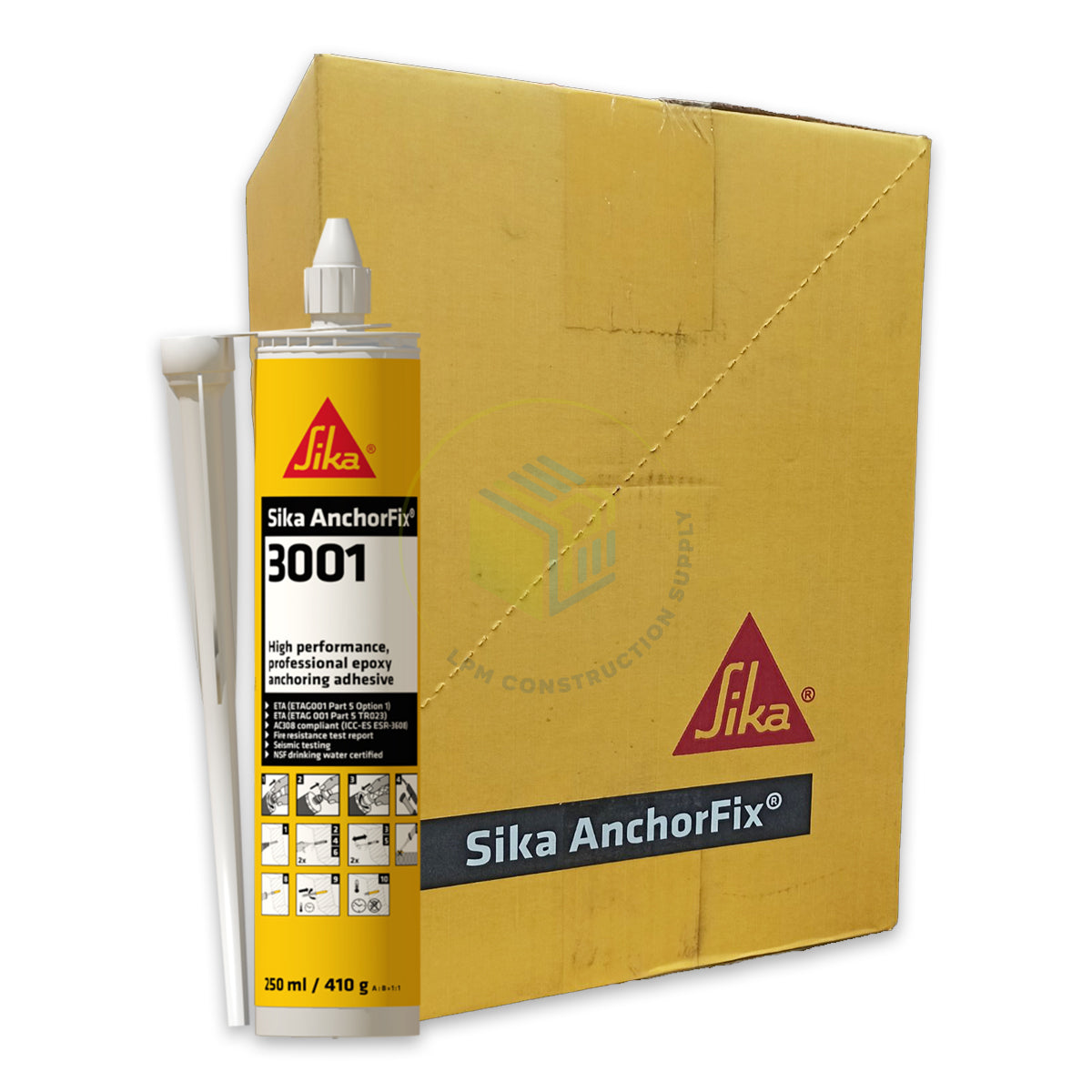 Sika Anchorfix 3001 - Chemical Structural Anchoring 西卡