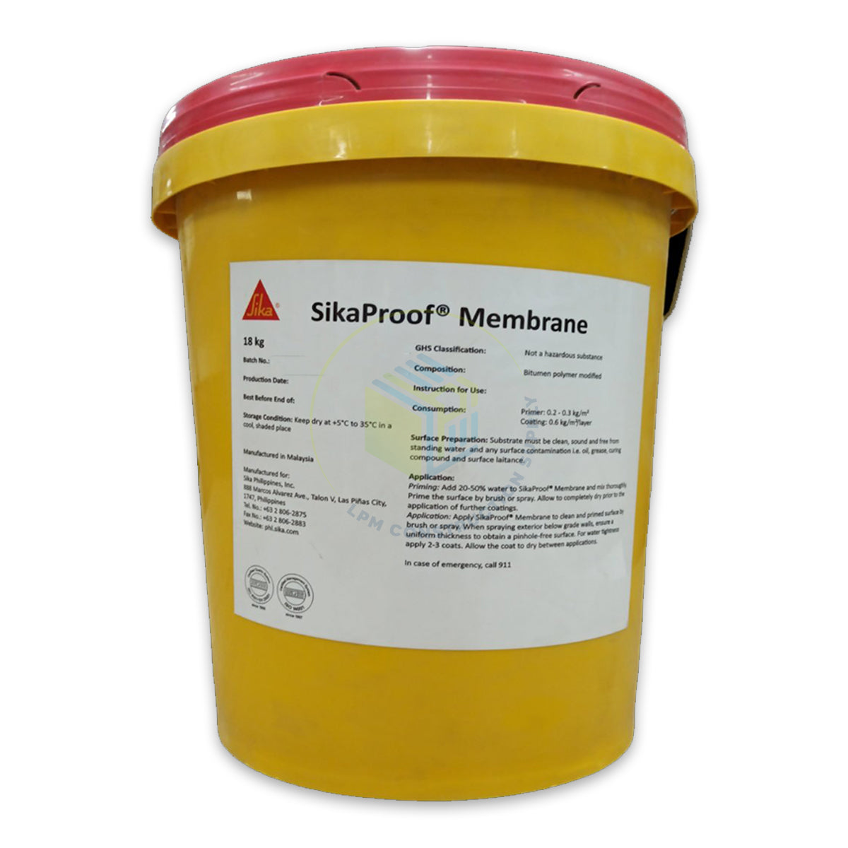 SikaProof Membrane - Bituminous Waterproofing Membrane 西卡